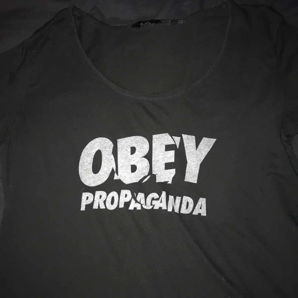 Obey Scoop Neck